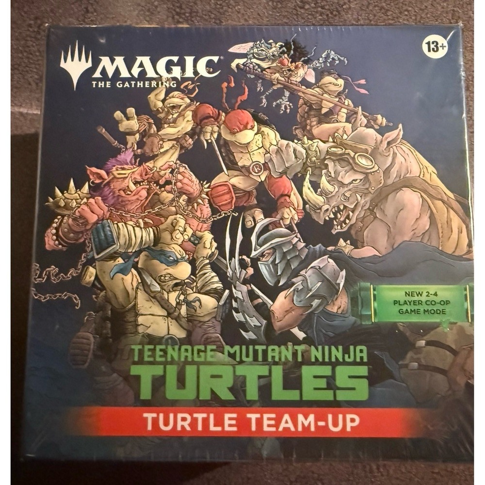 Magic the Gathering Teenage Mutant Ninja Turtles TMNT Turtle Team-Up BOX